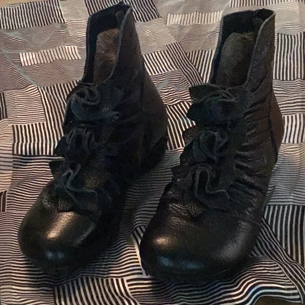Black booties